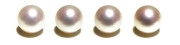 perła hodowlana  okrągłe 5,5-6,0 mm